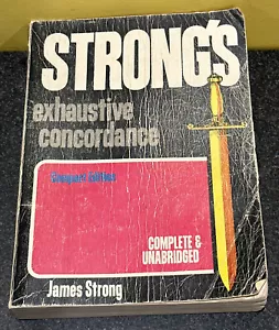 STRONGS EXHAUSTIVE CONCORDANCE (COMPACT EDITION) By James Strong - Picture 1 of 7