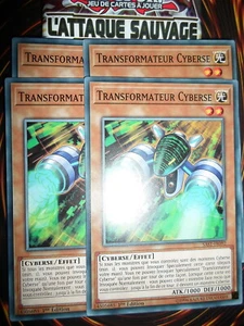 YU-GI-OH! COM TRANSFORMATEUR CYBERSE PLAYSET (LOT DE 4) SAST-FR092 NEUF ED1 FR - Picture 1 of 1