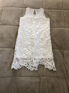 Esley White Lace Dress ModCloth - Picture 1 of 4