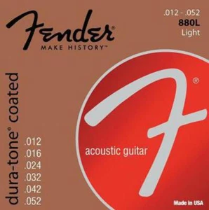 Cuerdas de guitarra acústica Fender recubiertas de tono duradero - Imagen 1 de 5