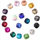 100 pièces pierres en verre fantaisie couleur mélangée pointues COUPE COUSSIN #95624