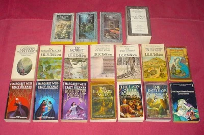 THE LORD OF THE RINGS HOBBIT VINTAGE TOLKIEN + IRON TOWER TRIOLOGY BITTERBYNDE + Foto 1 de 4