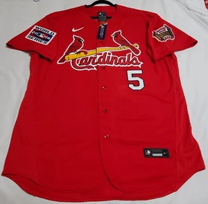 AUTÉNTICA CAMISETA NIKE 56 3XL, ST. LOUIS CARDINALS ALBERT PUJOLS ON FIELD - Imagen 1 de 5