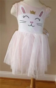 Toddler Girls Lilt Pale Pink BUNNY Tutu Dress Size 2T  NWT Easter Glitter - Picture 1 of 1