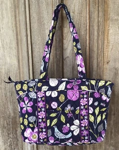 Vera Bradley Bag: Purple Floral Pattern: Used In Good Condition - Picture 1 of 13