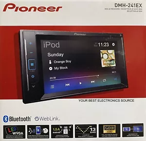 NEW Pioneer DMH-241EX 6.2" Touchscreen Digital Media Receiver w/ Bluetooth - Picture 1 of 1