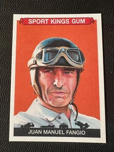 Juan Manuel Fangio 2023 Sportkings Error Wrong Back SSP (  Larry Bird NBA HOF ) - Picture 1 of 2