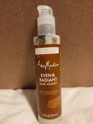 Loción facial diaria de miel cruda uniforme y radiante Shea Moisture, 3,2 oz - ¡NUEVA! Foto 1 de 2