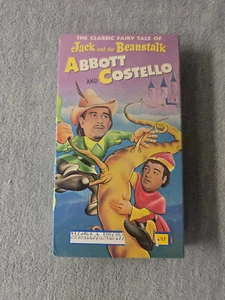 Abbott + Costello Jack and the Beanstalk 1991 BURBANK VIDEO VHS New & Selaed - Picture 1 of 4