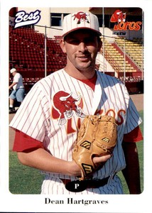 1996 Tucson Toros Best #11 Dean Hartgraves Bakersfield California Baseball Card