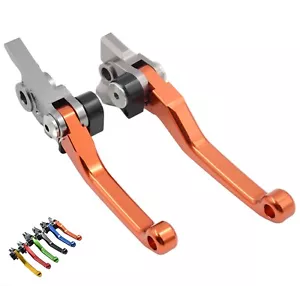 CNC Pivot Brake Clutch Levers For 125/150/250/300/350/450/500 SX SX-F EX XC-F - Bild 1 von 15