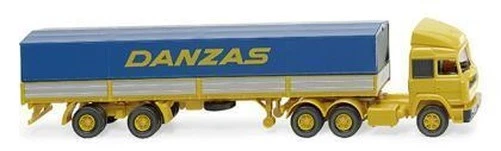 Wiking 051703 - 1/87 Autocarro con Pianale ( Iveco) Danzas - Nuovo - Immagine 1 di 1
