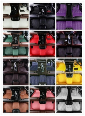 Роскошные водонепроницаемые напольные коврики из полиуретана с автоподушечками для Ford всех моделей автомобилей коврики на заказ - Изображение 1 из 4