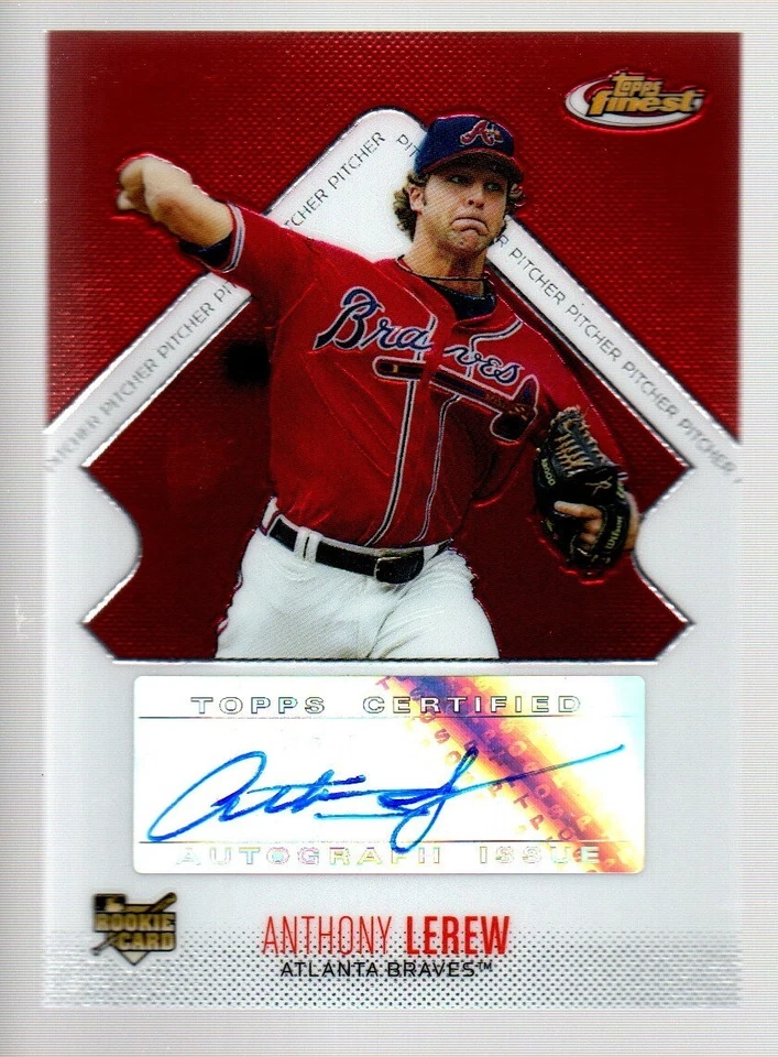 2006 Finest  Autograph  #154 Anthony Lerew - Image 1 of 1