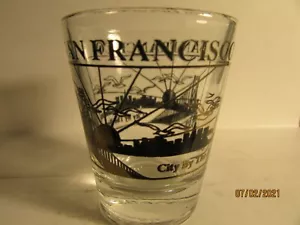 San Francisco Szene der Skyline - Standard Schnapsglas - Neu - Bild 1 von 3
