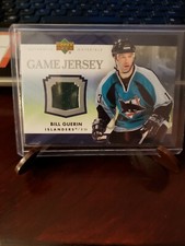 2007 Upper Deck Game Jersey Series 1 #J-BG Bill Guerin New York Islanders Card