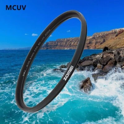 Zomei Ultra Slim HD Filter MCUV Filter 40.5-82mm Lens Protector F/ Canon Nikon - Image 1 of 4