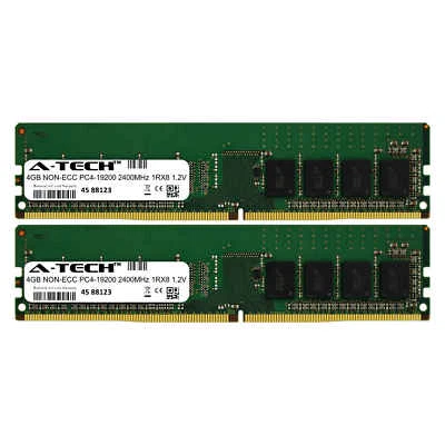 8GB Kit 2x 4GB For Dell OptiPlex T 3046 3050 5050 5055 7040 7050 7060 Ram Memory - Image 1 of 3