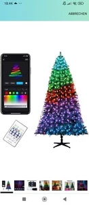 Weihnachtsbaum Lichterkette Led 2m x 8 - Bild 1 von 11