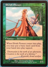 Elvish Pioneer FOIL Onslaught NM Green Common MAGIC CARD (ID# 223945) ABUGames