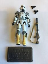 Star Wars Force Unleashed Imperial EVO Trooper Action Figure 3.75” - loose