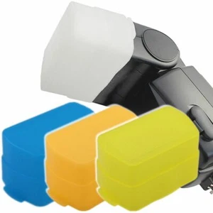 4x Blitzlicht Diffusor passend für Nikon SB800 & Youngnuo YN460 460II YN467 468 - Bild 1 von 2