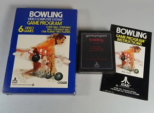 Atari 2600: Bowling Cartridge mit OVP & Handbuch EIGENTLICH GETESTET #1 - Bild 1 von 3
