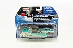 Maisto 1/64 All Stars Elite Transport COE pianale 1965 Buick Riviera auto pressofusa - Foto 1 di 3