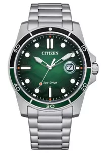 Citizen reloj hombre Off Collection AW1811-82X Eco-Drive-Acero-Mineral-10 Bar. - Imagen 1 de 6