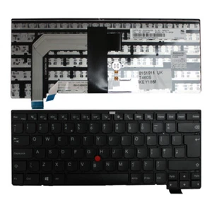UK Layout Black Frame Black Windows 8 Tastatur für Lenovo SN20H42352 - Bild 1 von 1