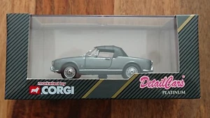 Detail Cars platinum 92914 ART.205 Silver Alfa Romeo Giulietta 1958 Soft Top NEW - Picture 1 of 3