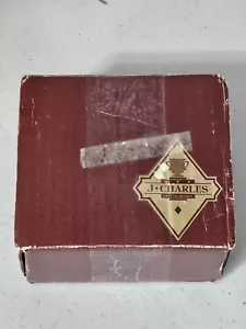 Vintage J. Charles Pepsi Crystalwork Glass Coaster Set Of (4) NIB - Picture 1 of 6