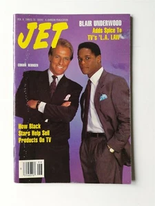 Jet Magazine February 8, 1988 - Blair Underwood & Corbin Bernsen LA Law No Label - Imagen 1 de 1