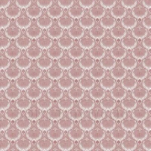 Miniatura per Casa Delle Bambole Pallido Rosso Guscio Copertura Carta da Parati - Foto 1 di 4