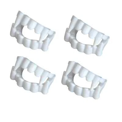 Colmillos de vampiro blanco Foto 1 de 3