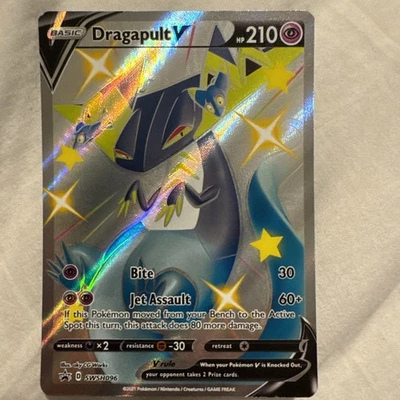 Dragapult V SWSH096 Promo SWSH: Sword & Shield Promo Cards Pokémon Card - Image 1 of 4