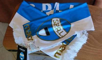 SCIARPA UFFICIALE  ORIGINALE SPAL FERRARA CALCIO MACRON CON CARTELLINO - Immagine 1 di 3
