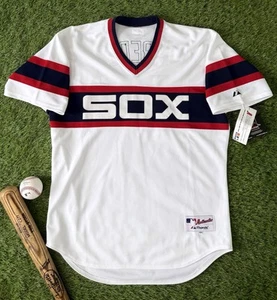 Chicago White Sox Joe Crede 2008 TBTC MLB Baseball Jersey Throwback Majestic 48 - Picture 1 of 7