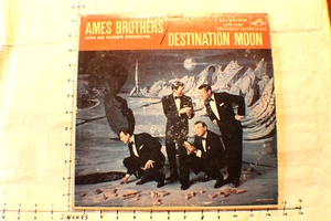 Space Age CONCEPT LP from THE AMES BROTHERS Destination Moon LPM-1680 RCA 1958 - Picture 1 of 4