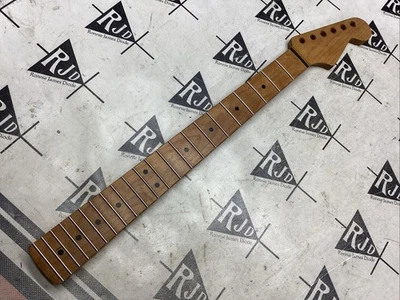 Cuello de guitarra eléctrica moderna Warmoth Strat arce ojo de pájaro tostado Foto 1 de 4
