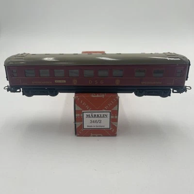 346/2  MARKLIN HO Metal German DSG Dining passenger car GREAT CONDITION - Image 1 of 4