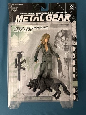 Figura de acción McFarlane Toys Metal Gear Solid Sniper Wolf sin usar, en caja 1993 nueva sellada Foto 1 de 2
