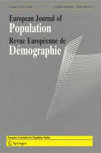 European Journal of Population (Band 20, Nr. 4, 2003) - Bild 1 von 1