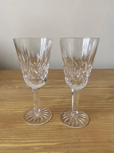 2 x Vintage Waterford Crystal Lismore Pattern Port Glasses - Picture 1 of 6