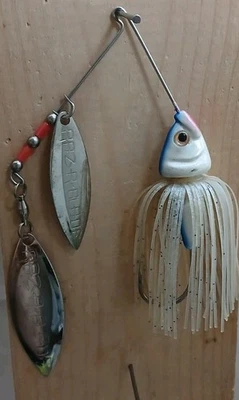 Strike King Scorcher Spinnerbait 3/4 oz sábalo azul Foto 1 de 3