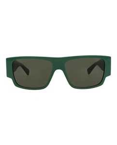Bottega Veneta Mens Square/Rectangle Green Green Green Fashion Designer Eyewear - Picture 1 of 4