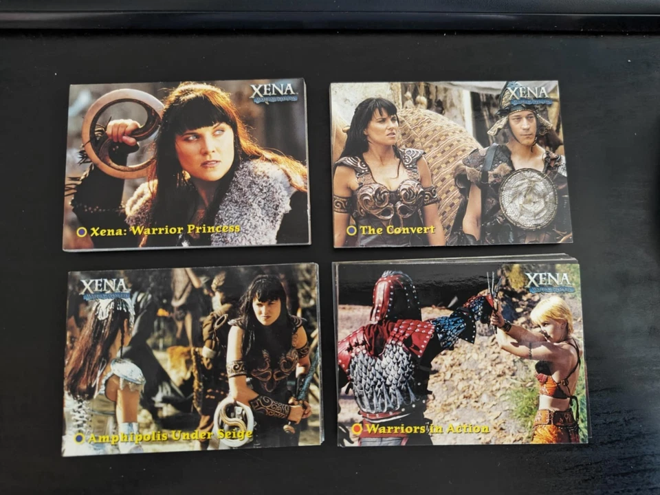 2001 Xena Warrior Princess Season 4 + 5 Complete Base Set 1-72 - Image 1 of 1