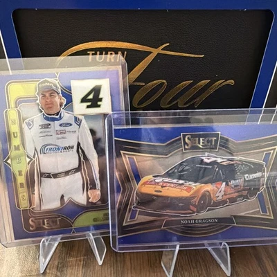 2025 Panini Select Racing Nascar Noah Gragson 30/49 Numbers Blue Prizm - Image 1 of 2