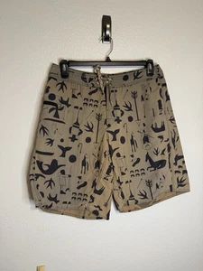 Patagonia Wavefarer Board Shorts Swim Trunks Men's Size 34 x 10" inseam AOP - Picture 1 of 9