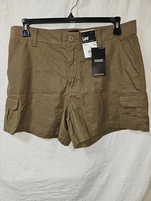 Pantalones Cortos Canguro Lee Para Mujer 16M Marrón Confort Cintura Excelente Estado Nuevos con Etiquetas Foto 1 de 4